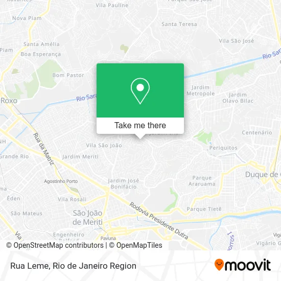 Rua Leme map