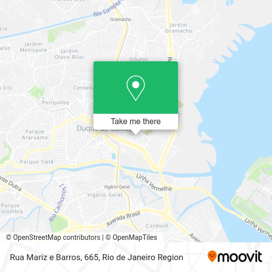 Rua Mariz e Barros, 665 map