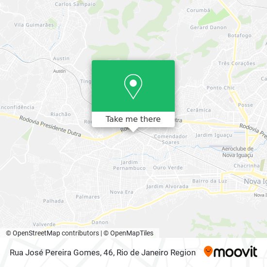 Rua José Pereira Gomes, 46 map