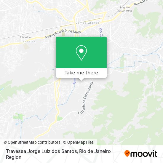 Mapa Travessa Jorge Luiz dos Santos