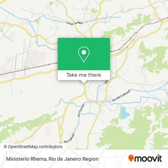 Mapa Ministerio Rhema