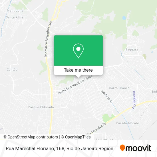 Rua Marechal Floriano, 168 map