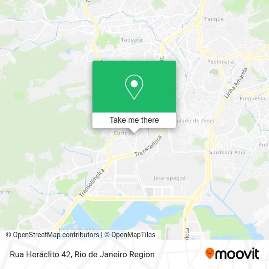 Rua Heráclito 42 map