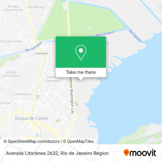Avenida Litorânea 2632 map