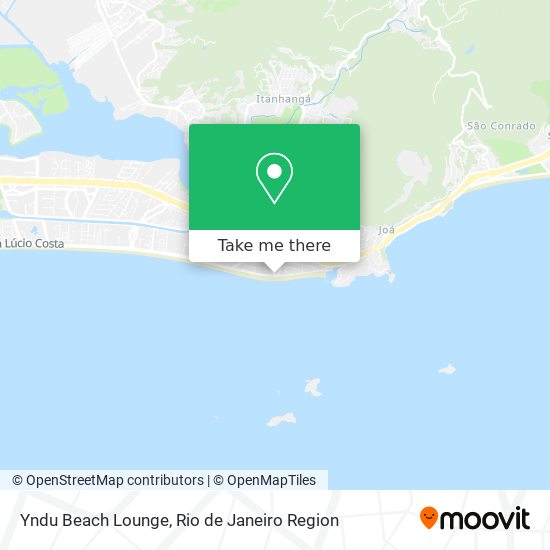Yndu Beach Lounge map