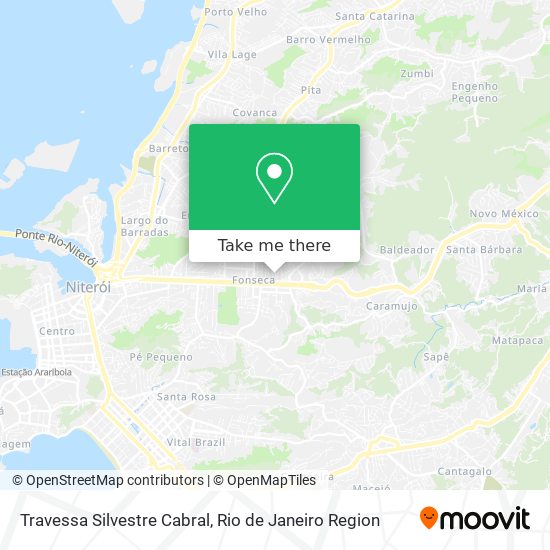 Travessa Silvestre Cabral map