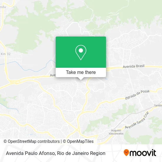 Avenida Paulo Afonso map