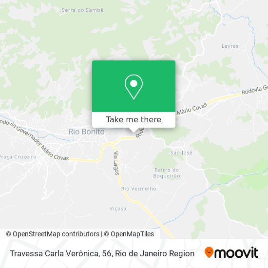 Travessa Carla Verônica, 56 map