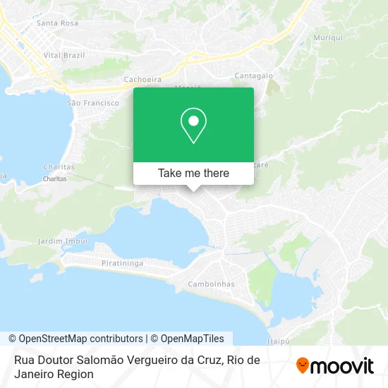 Rua Doutor Salomão Vergueiro da Cruz map