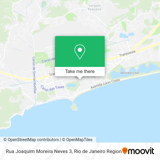 Rua Joaquim Moreira Neves 3 map