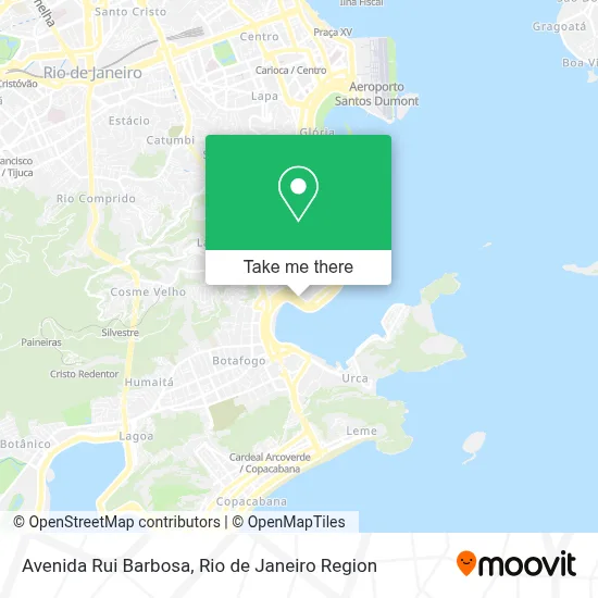 Avenida Rui Barbosa map