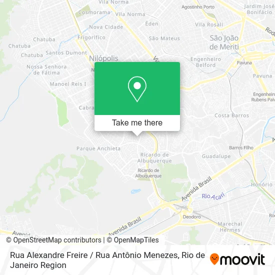 Rua Alexandre Freire / Rua Antônio Menezes map
