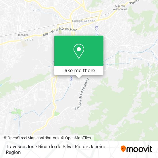 Mapa Travessa José Ricardo da Silva