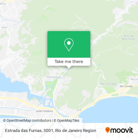 Estrada das Furnas, 3001 map