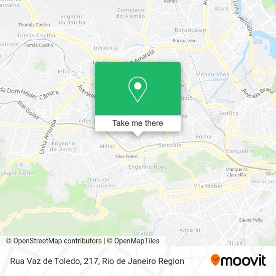 Rua Vaz de Toledo, 217 map