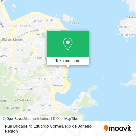 Rua Brigadeiro Eduardo Gomes map
