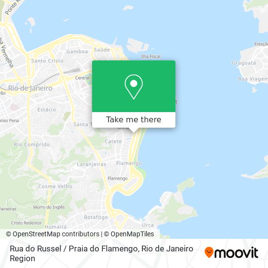 Rua do Russel / Praia do Flamengo map