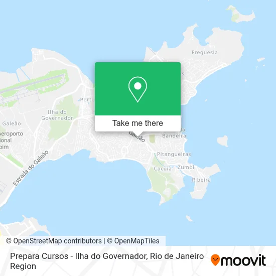 Prepara Cursos - Ilha do Governador map