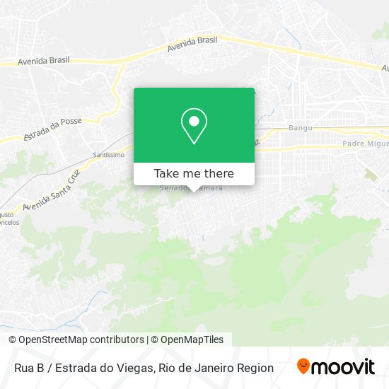 Rua B / Estrada do Viegas map