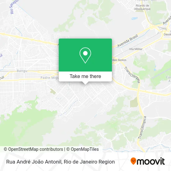 Rua André João Antonil map