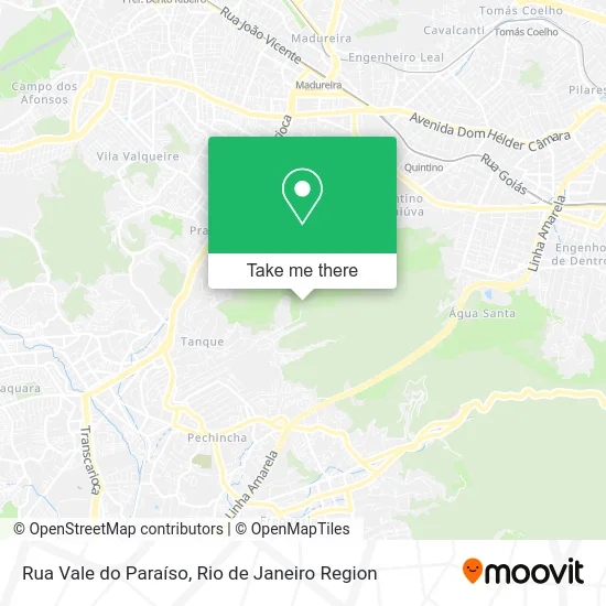 Rua Vale do Paraíso map