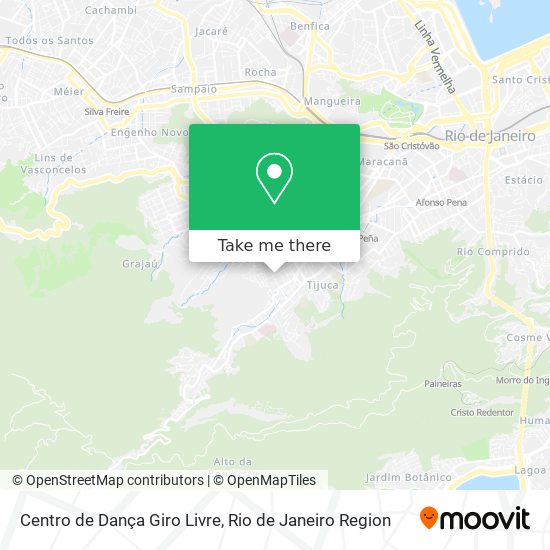 Centro de Dança Giro Livre map