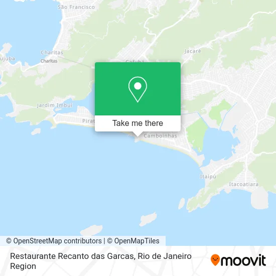 Restaurante Recanto das Garcas map