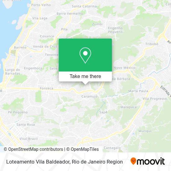 Loteamento Vila Baldeador map