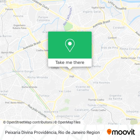 Peixaria Divina Providência map