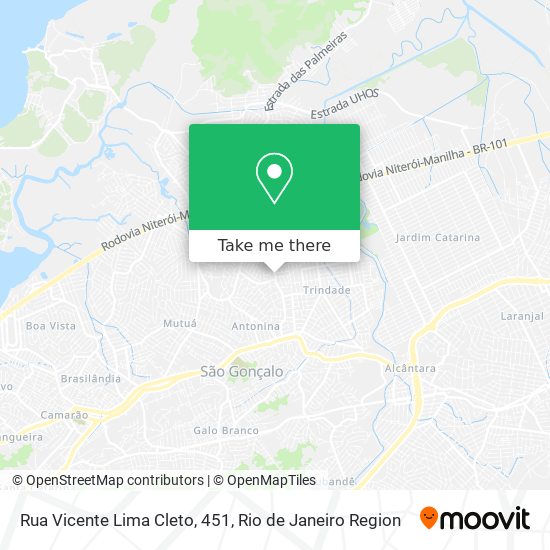Rua Vicente Lima Cleto, 451 map