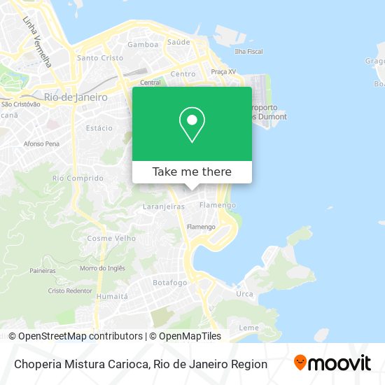 Choperia Mistura Carioca map