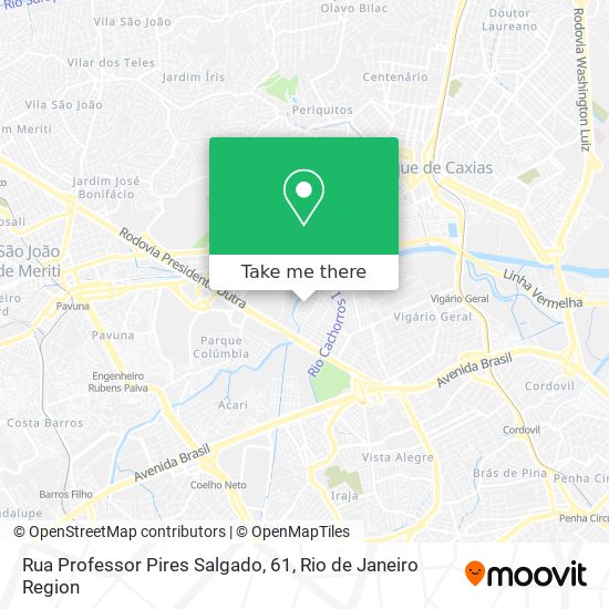 Rua Professor Pires Salgado, 61 map