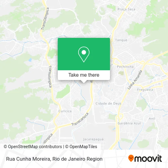 Rua Cunha Moreira map