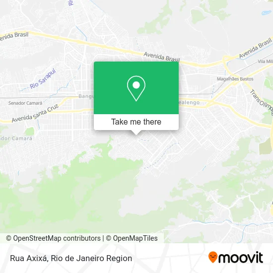 Rua Axixá map