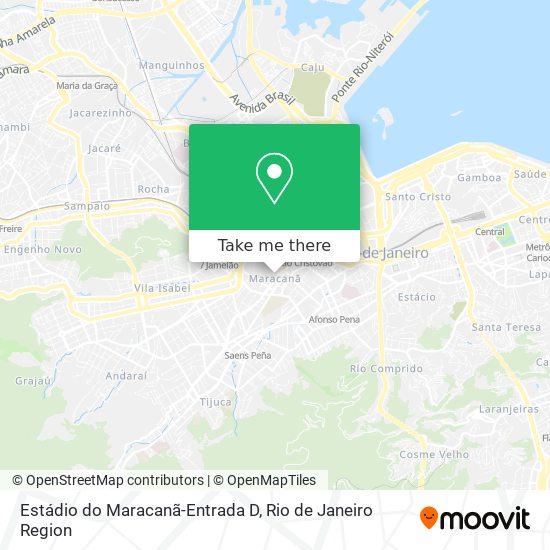 Estádio do Maracanã-Entrada D map