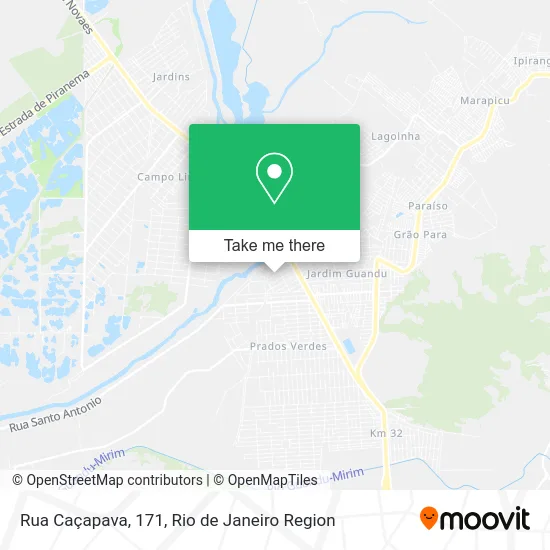 Rua Caçapava, 171 map