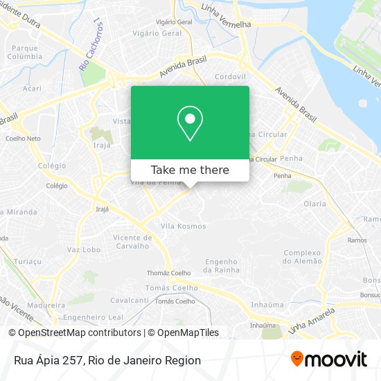 Rua Ápia 257 map