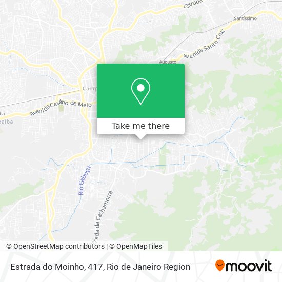 Estrada do Moinho, 417 map