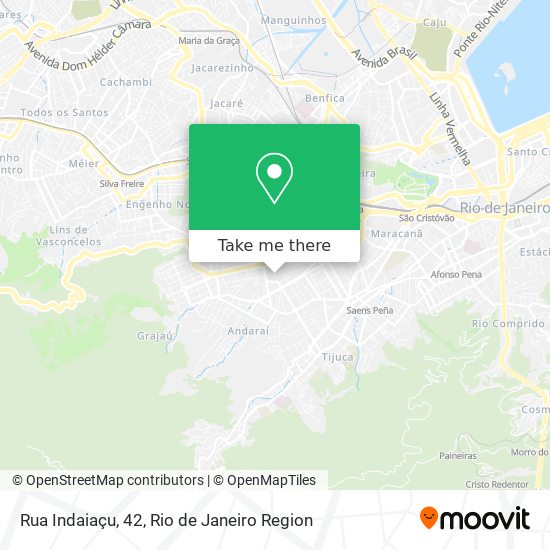 Rua Indaiaçu, 42 map