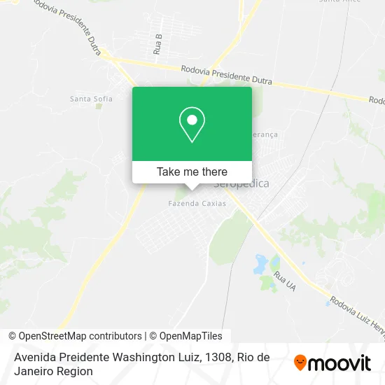 Avenida Preidente Washington Luiz, 1308 map