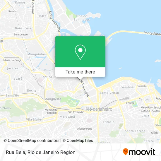 Rua Bela map