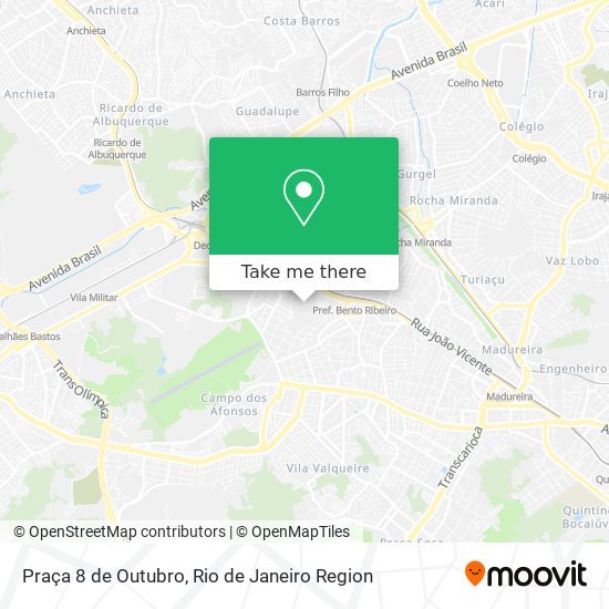 Praça 8 de Outubro map