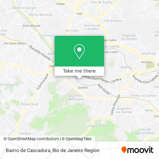 Bairro de Cascadura map