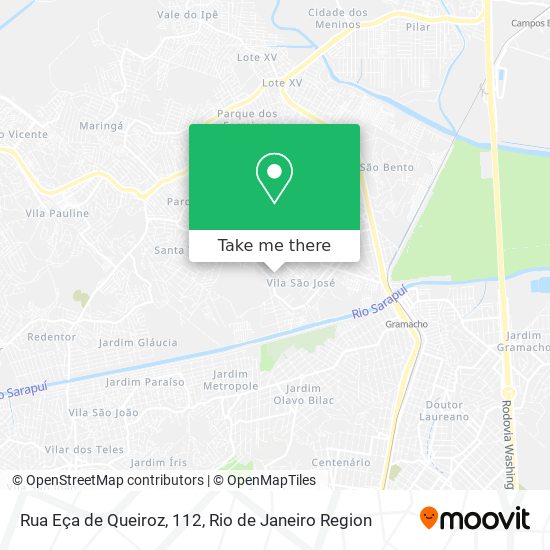 Mapa Rua Eça de Queiroz, 112