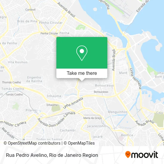 Rua Pedro Avelino map