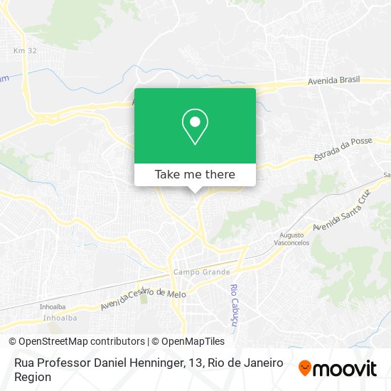 Rua Professor Daniel Henninger, 13 map