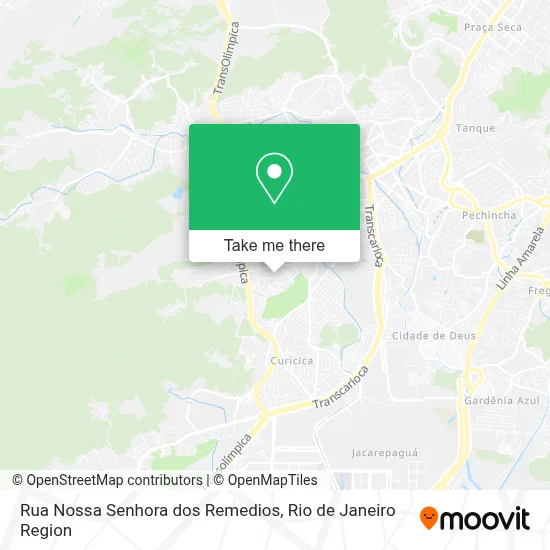 Rua Nossa Senhora dos Remedios map