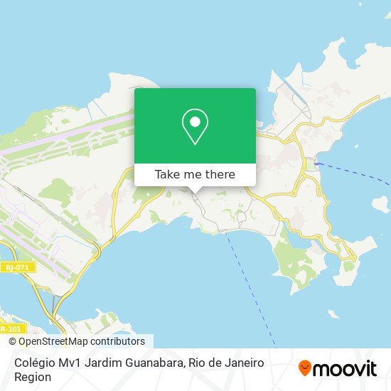 Colégio Mv1 Jardim Guanabara map