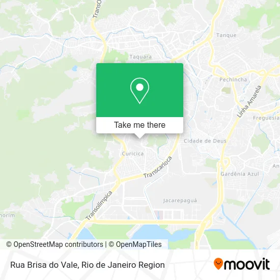 Rua Brisa do Vale map