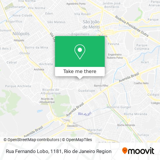 Rua Fernando Lobo, 1181 map